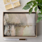 Winterlandschap, ontkoppeling tissuepapier (Geschenk)