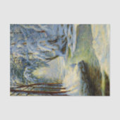 Winterlandschap, ontkoppeling tissuepapier (Voorkant)