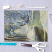 Winterlandschap, ontkoppeling tissuepapier (Craft)