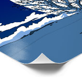 Winterlandschap Perfect Poster (Hoek)