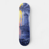 Winterlandschap Persoonlijk Skateboard (Voorkant)