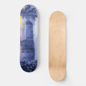 Winterlandschap Persoonlijk Skateboard (Voorkant)