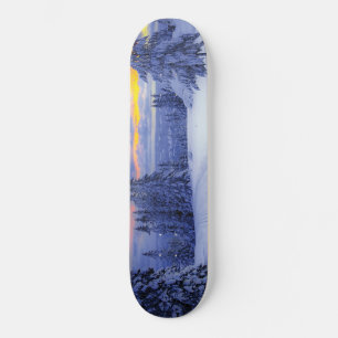 Winterlandschap Persoonlijk Skateboard