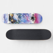 Winterlandschap Persoonlijk Skateboard (Horizontaal)