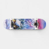 Winterlandschap Persoonlijk Skateboard (Horizontaal)