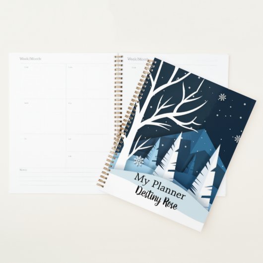 Winterlandschap Planner (Display)