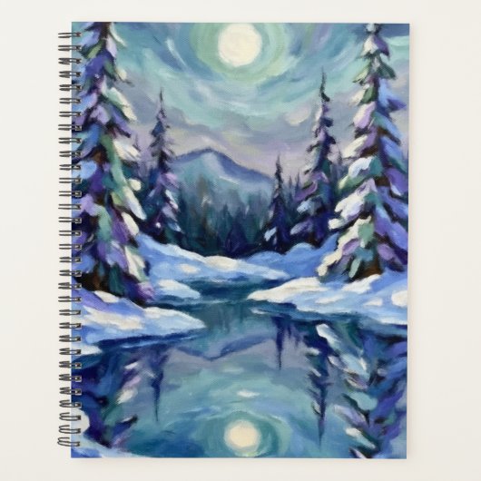Winterlandschap planner (Voorkant)