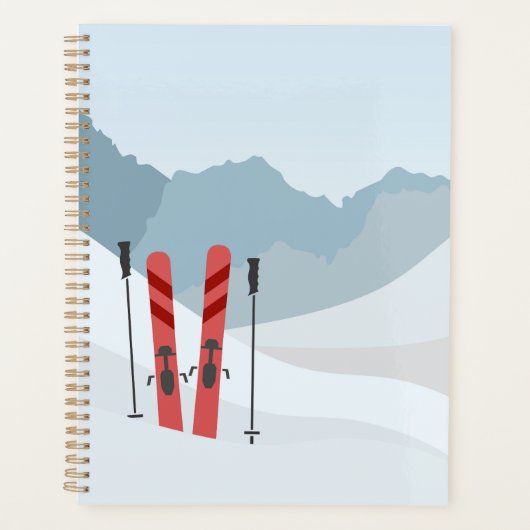 Winterlandschap Planner (Voorkant)