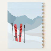 Winterlandschap Planner (Achterkant)