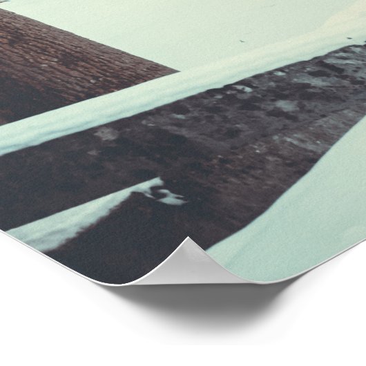 Winterlandschap Poster (Hoek)