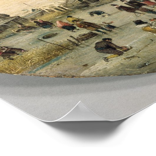 Winterlandschap Poster (Hoek)