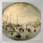 Winterlandschap Poster (Voorkant)