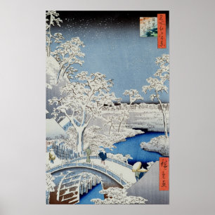 Winterlandschap Poster