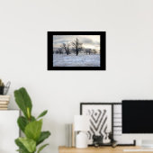 winterlandschap poster (Thuiskantoor)