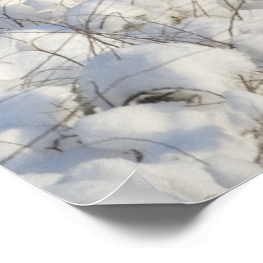 Winterlandschap Poster (Hoek)