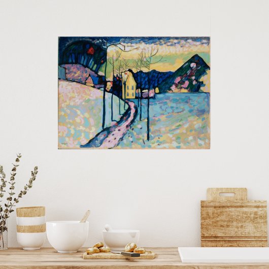 Winterlandschap Poster (Keuken)