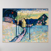 Winterlandschap Poster (Voorkant)