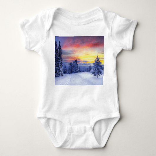 Winterlandschap Romper (Voorkant)