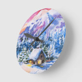 Winterlandschap Ronde Klok (Hoek)