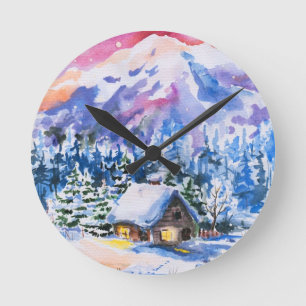 Winterlandschap Ronde Klok