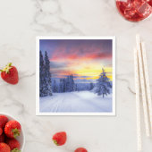Winterlandschap Servet (Insitu)