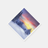 Winterlandschap Servet (Hoek)