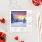 Winterlandschap Servet (Insitu)