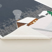 Winterlandschap Sherpa Deken (3/4)