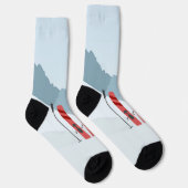 Winterlandschap Sokken (Rechts)