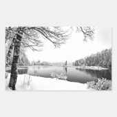winterlandschap stickers (Voorkant)