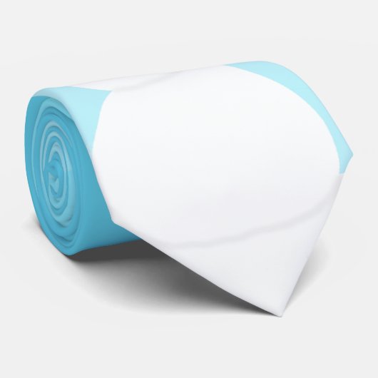 Winterlandschap Stropdas (Opgerold)