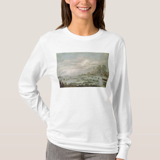 Winterlandschap T-shirt (Voorkant)