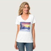 Winterlandschap T-shirt (Voorkant volledig)