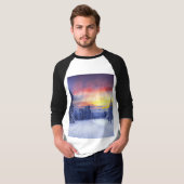 Winterlandschap T-shirt (Voorkant volledig)