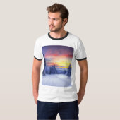 Winterlandschap T-shirt (Voorkant volledig)