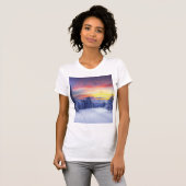 Winterlandschap T-shirt (Voorkant volledig)
