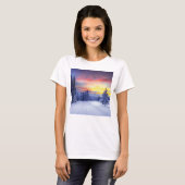 Winterlandschap T-shirt (Voorkant volledig)