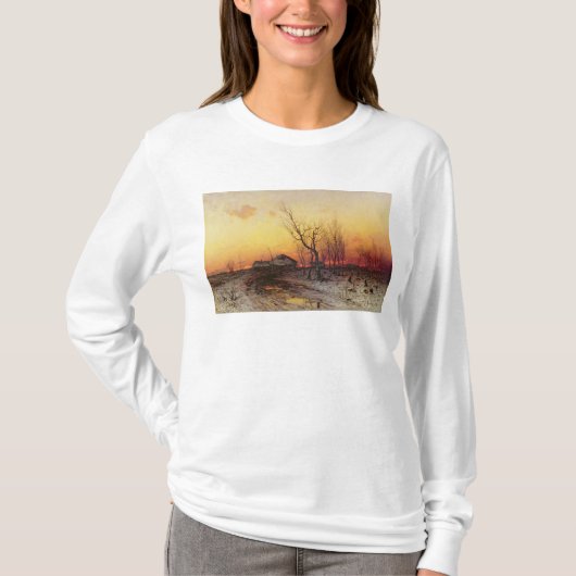 Winterlandschap T-shirt (Voorkant)
