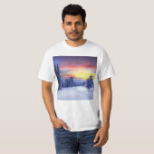 Winterlandschap T-shirt (Voorkant volledig)