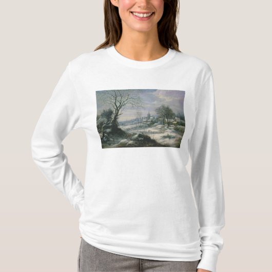 Winterlandschap T-shirt (Voorkant)