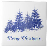 Winterlandschap Tegeltje (Voorkant)