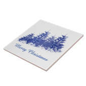 Winterlandschap Tegeltje (Zijkant)