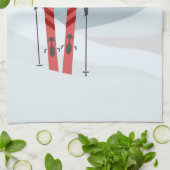 Winterlandschap Theedoek (Gevouwen)