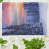 Winterlandschap Theedoek (Gevouwen)