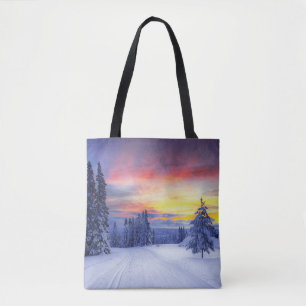 Winterlandschap Tote Bag