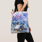 Winterlandschap Tote Bag (Dichtbij)