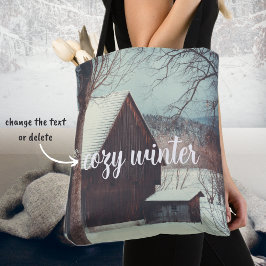 Winterlandschap Tote Bag