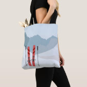 Winterlandschap Tote Bag (Dichtbij)