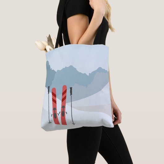 Winterlandschap Tote Bag (Dichtbij)