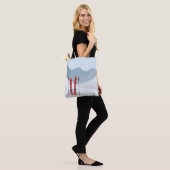 Winterlandschap Tote Bag (Op model)